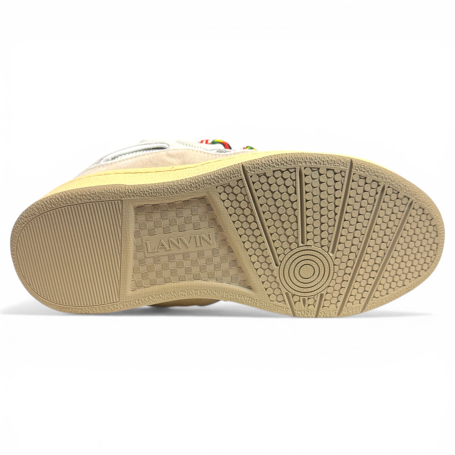 LEATHER CURB SNEAKERS