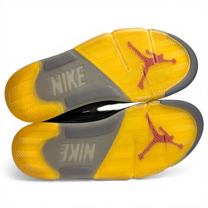Off-White × NIKE AIR JORDAN 5 RETRO SP (CT8480 001)