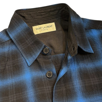 HARRY STYLES OVERSIZED FLANNEL SHIRT "2016FW" by Hedi Slimane