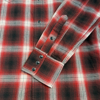PLAID BOTTON-UP SHIRT "2016FW" by Hedi Slimane
