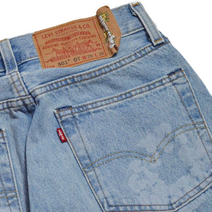 DENIM TEARS X LEVI'S VINTAGE INDIGO MONO WREATH JEAN