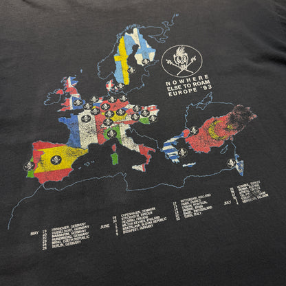 METALLICA NOWHERE ELSE TO ROAM EUROPE '93