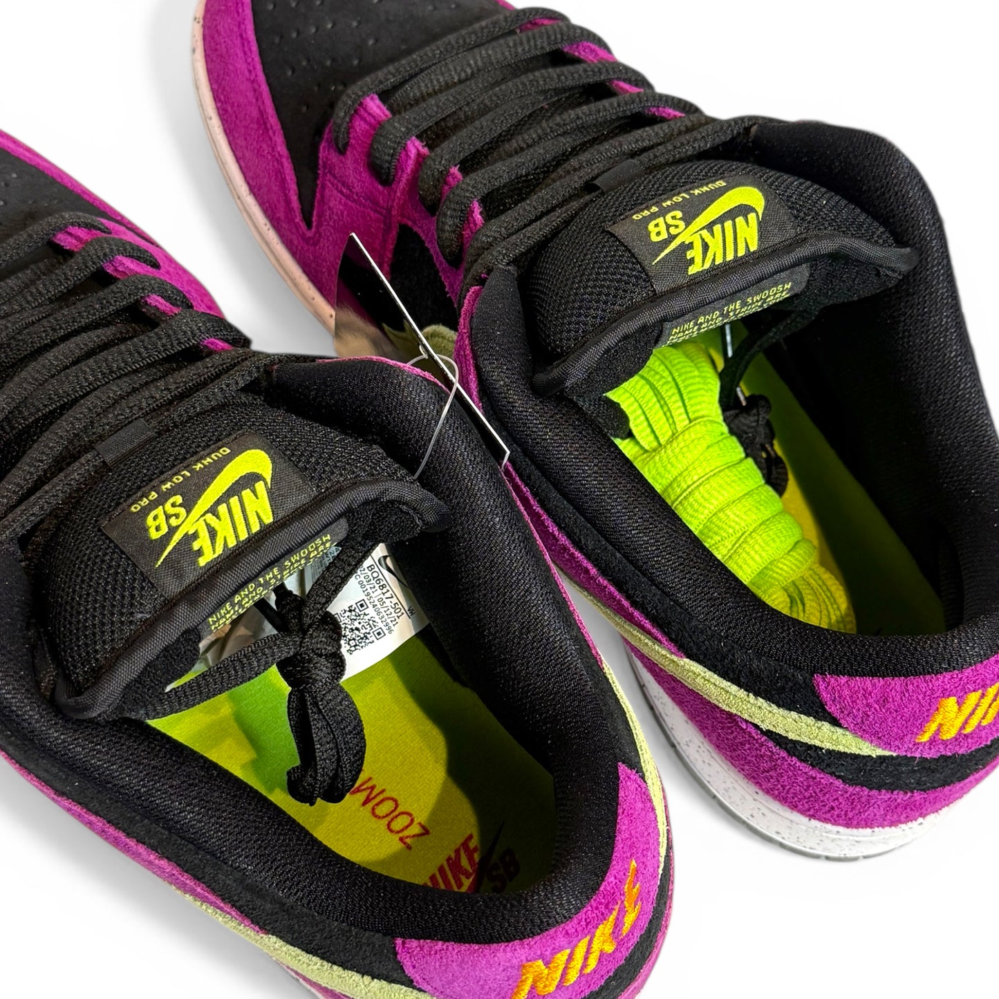 NIKE SB DUNK LOW PRO (BQ6817 501) "RED PLUM"