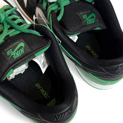 NIKE SB DUNK LOW PRO (BQ6817 302) "BLACK AND CLASSIC GREEN"