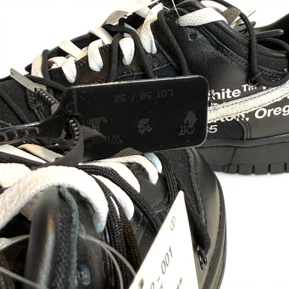 Off-White × NIKE DUNK LOW (DM1602 001) "1 OF 50 / Lot. 50"