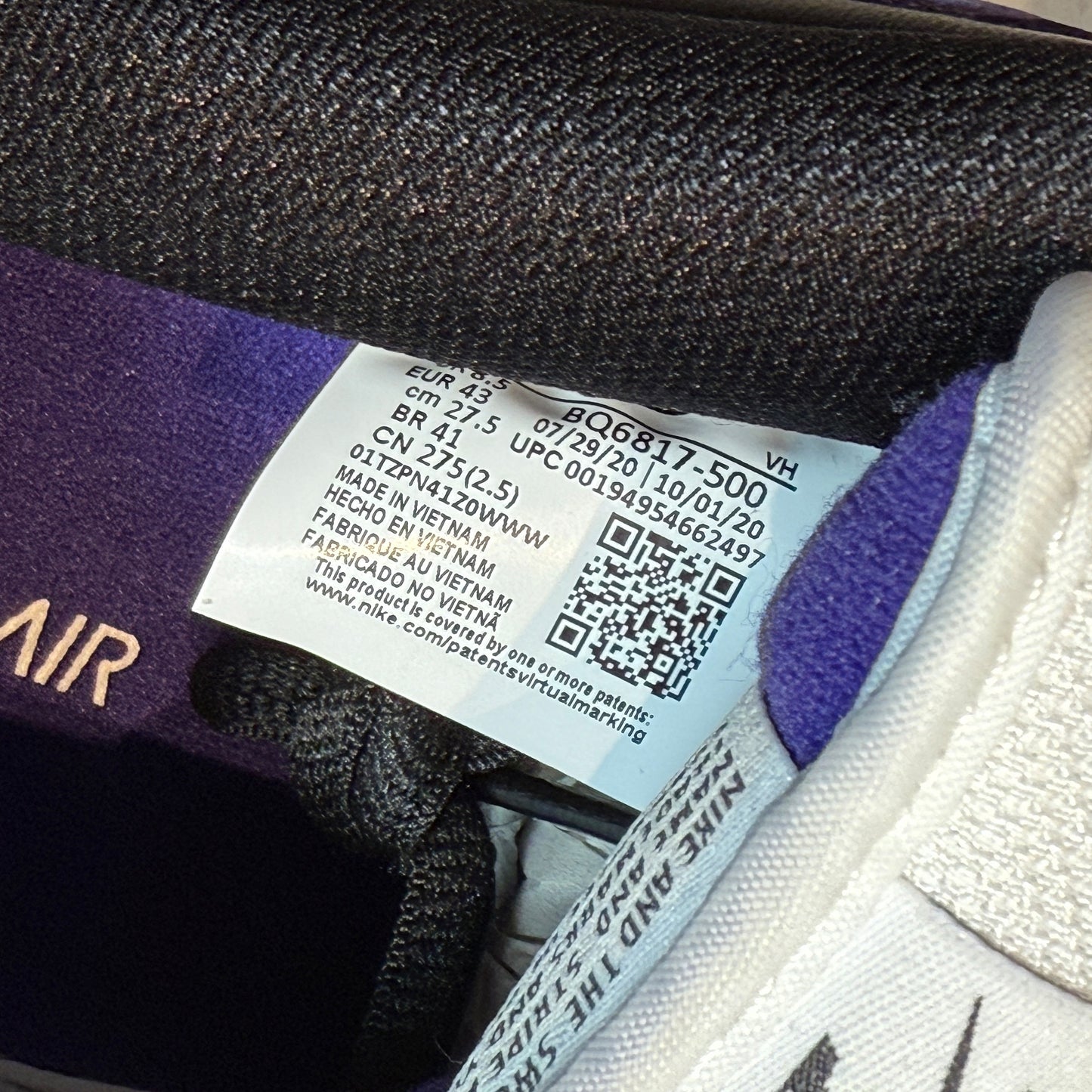 NIKE SB DUNK LOW PRO (BQ6817 500) "COURT PURPLE"