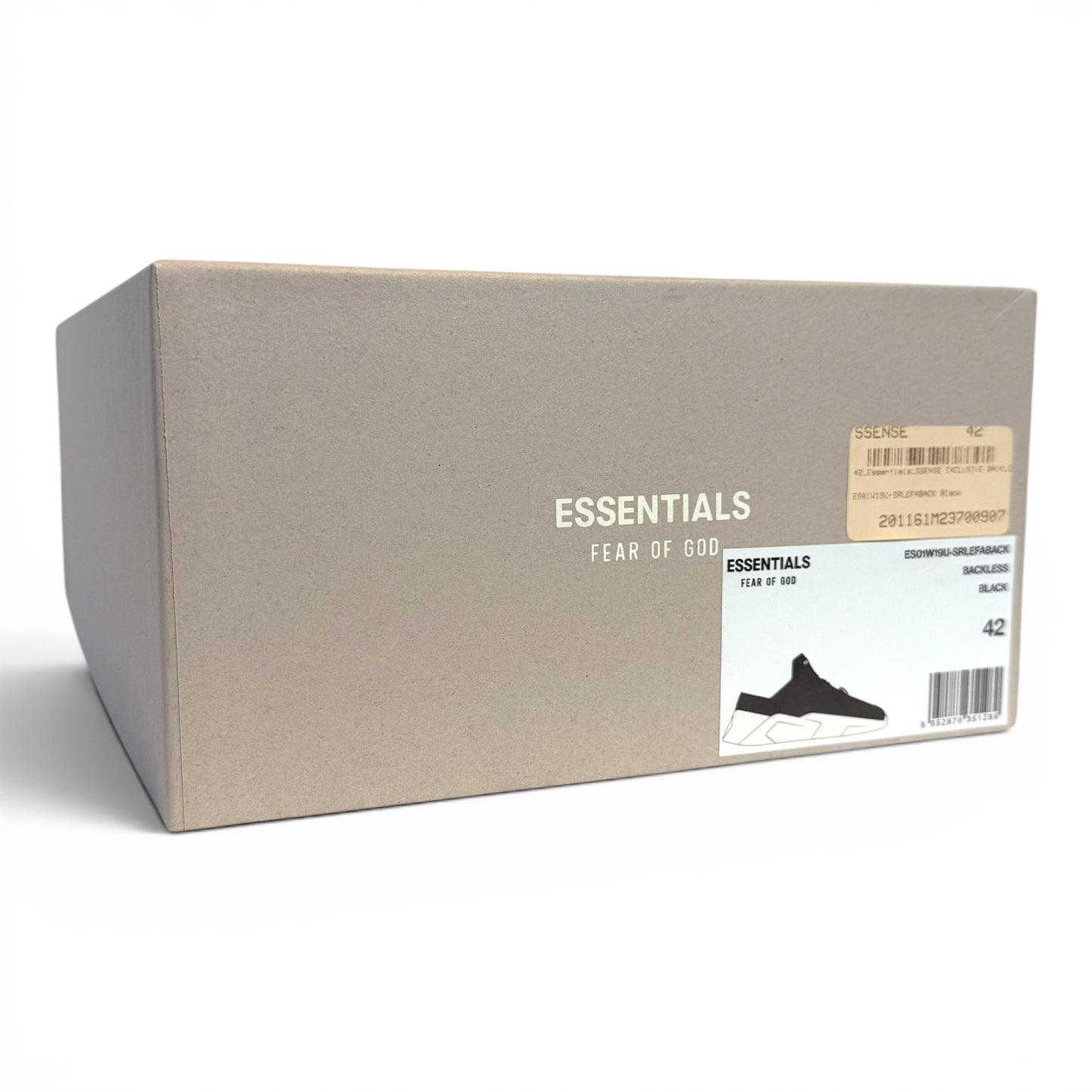 ESSENTIALS EXCLUSIVE BACKLESS RUNNER SNEAKER